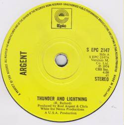 Argent : Thunder and Lightning